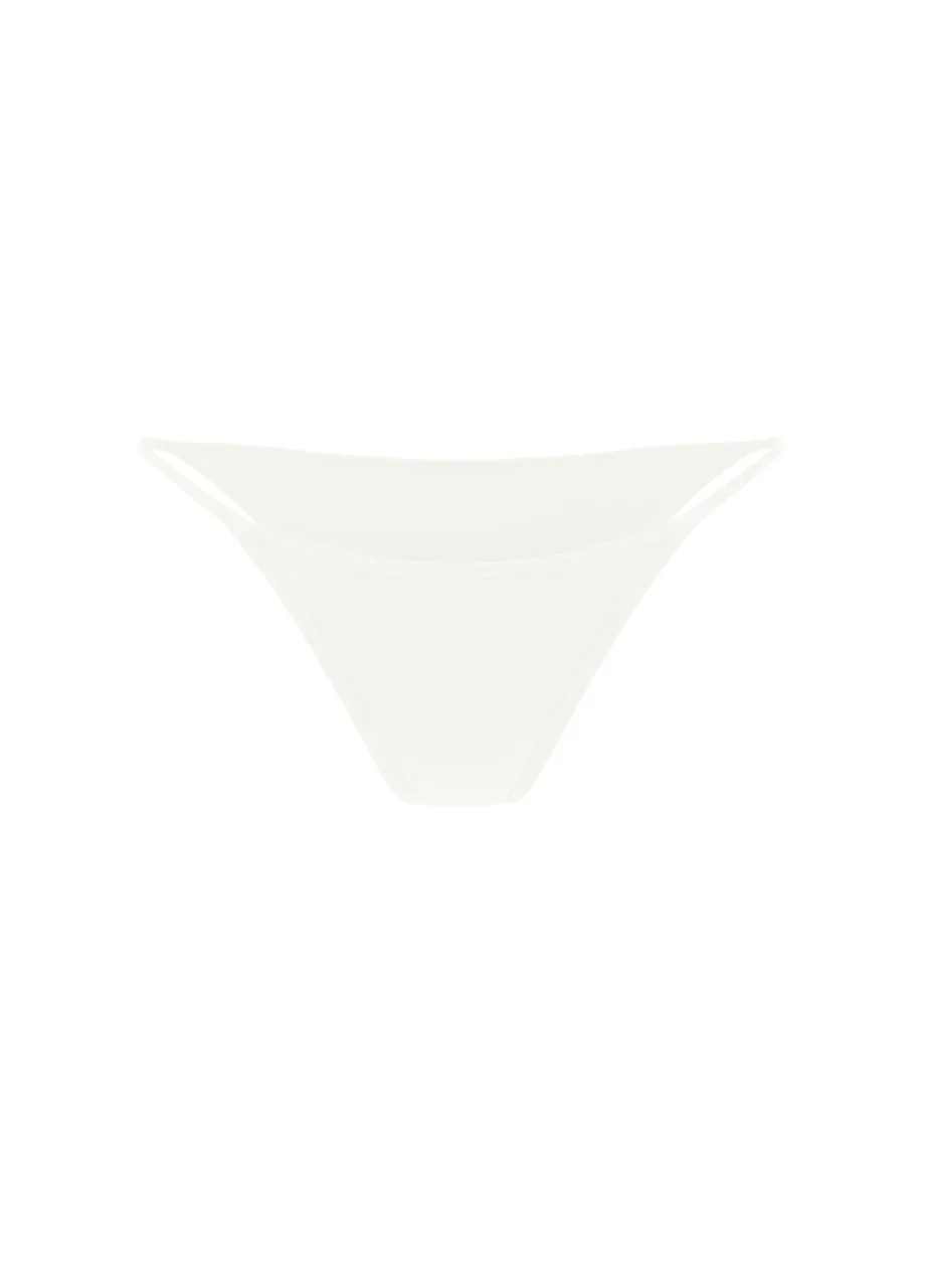 12 › Str/Cd Wear White plastic funnel with a wide top and narrow stem, shown from the side.