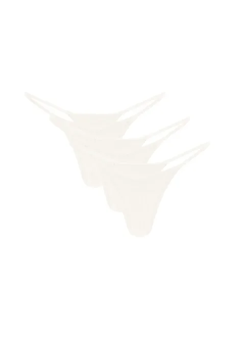 Abstract composition featuring three translucent white curved shapes overlapping in a fan-like arrangement